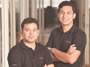  Meesho फाउंडर - विदित मात्रे ओर  संजीव बरनवाल 